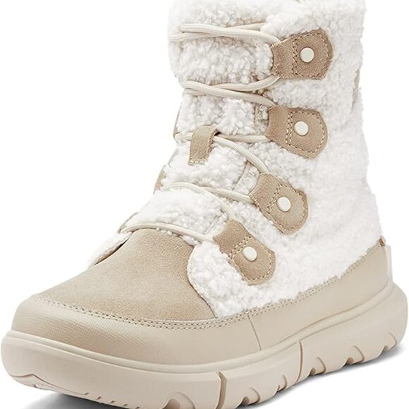 SOREL - Explorer II Joan Insulated Lace-Up Boot Size 8 - Picture 3 of 12